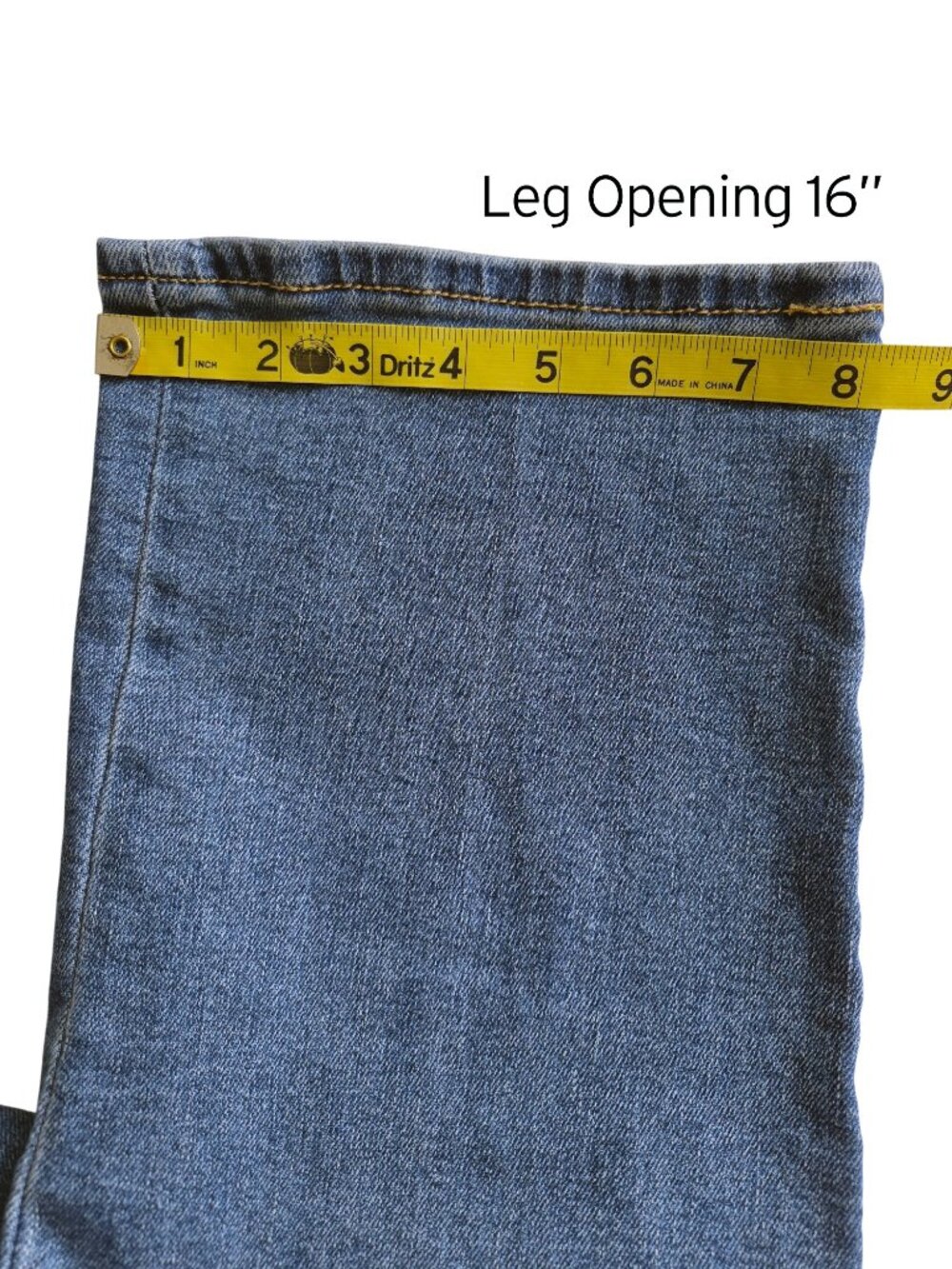 Levi's Premium Ribcage Straight Ankle Jeans Medium Wash Size 32 - Picture 15 of 16